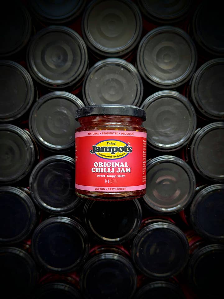 Jampot's Originele Chilli Jam - 200g voor wholesale door Jampot's - Award Winning Hot Sauces