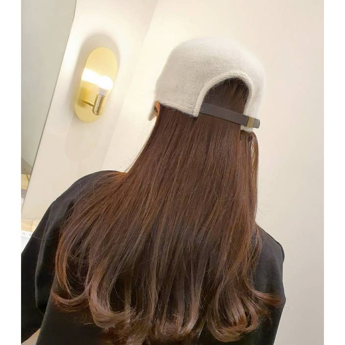 Comfortarians - Wholesale Baseball cap – Unisex - Women Men Angora Wool Fall Winter Cap Wool Warm Adjustable4