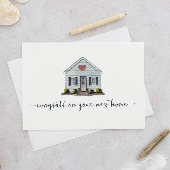 Herzlichen Glückwunsch zu Ihrer neuen Home-Card für den Großhandel von The Lighthouse Sketchbook