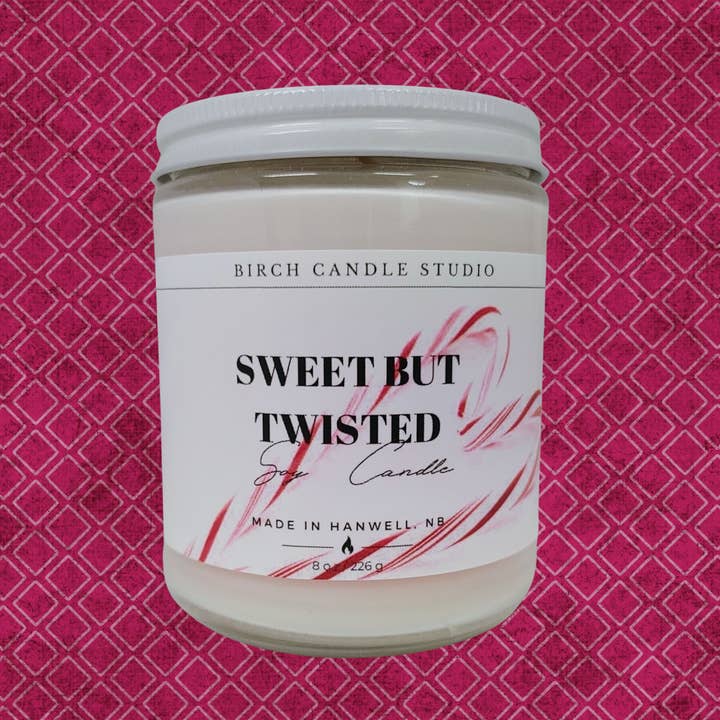 Sweet But Twisted - (Candy Cane) for wholesale by Birch Candle Studio