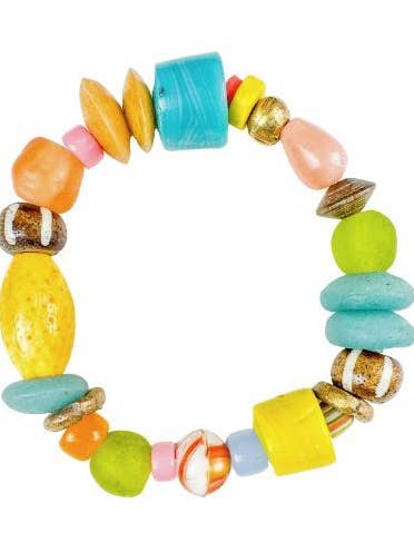 Intricate Stack Bracelet | Mixed Mallorca for wholesale by Twine & Twig