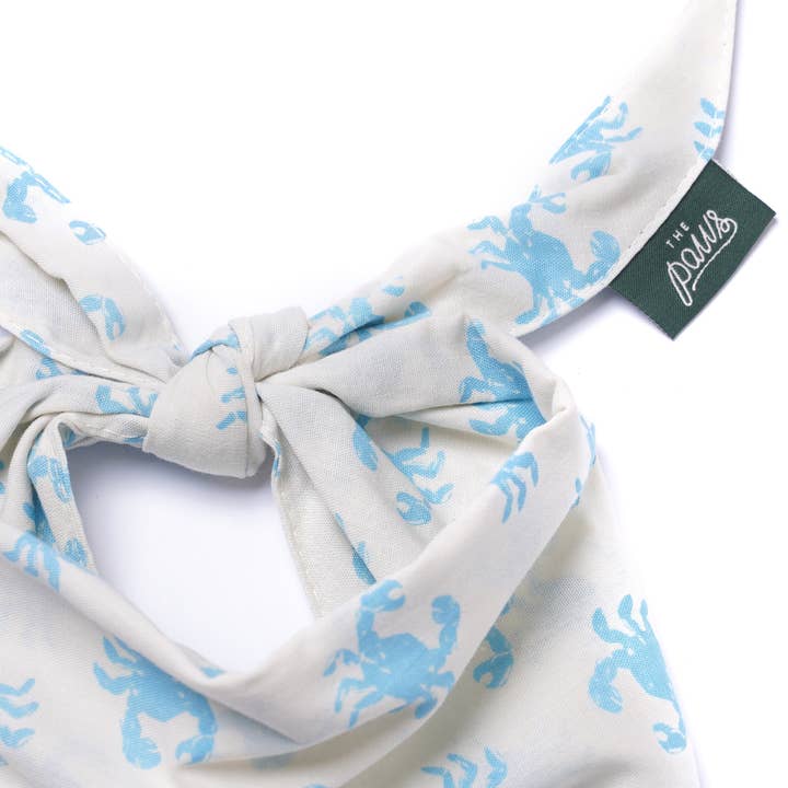 The Paws - Wholesale Pet Bandana - Dog - Bay Crab Dog Bandana1
