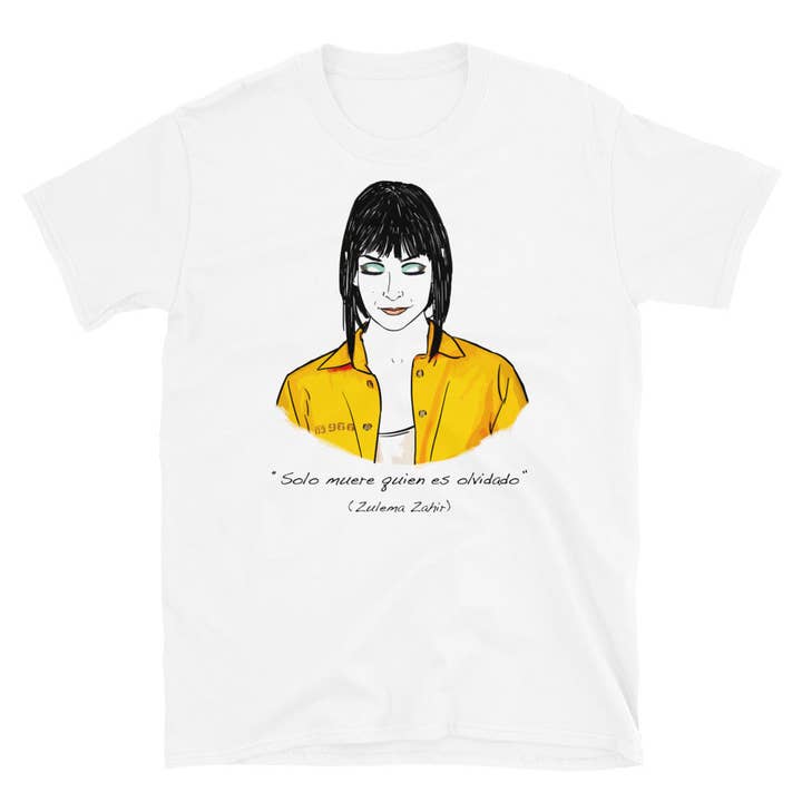 El loco del Pelo Rizo - Wholesale Screen Printed T-Shirt - Unisex - Unisex t-shirt, Zulema