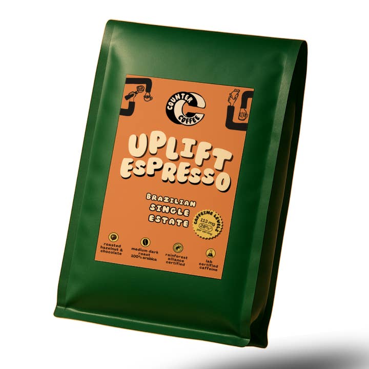 Uplift Espresso for wholesale by Counter Coffee