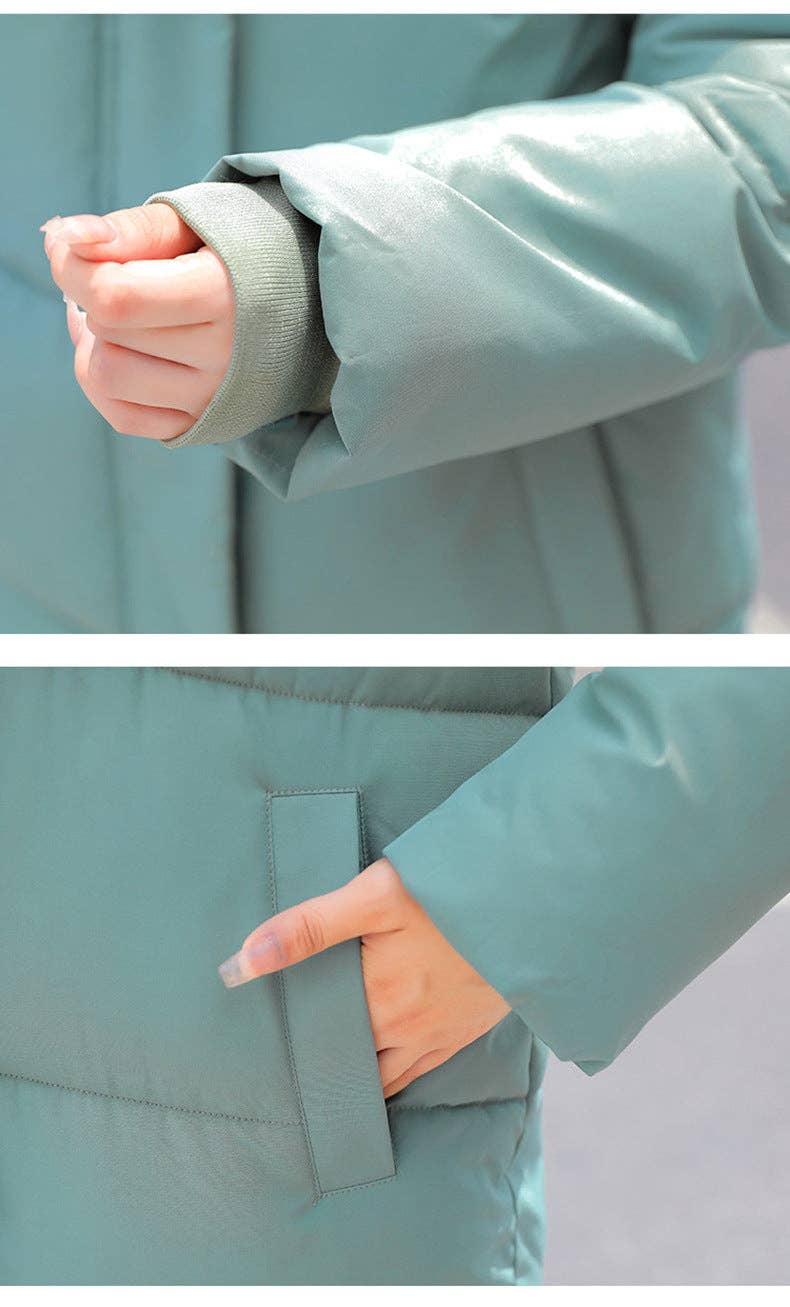 Marayn - Vente Doudoune – femme - Manteau Long Matelassé Chic et Chaud Polyvalent 202428