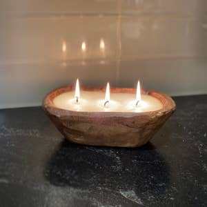 Dough Bowl Refill Kit - COCKTAIL/SPIRIT SCENTS - triple wood wicks