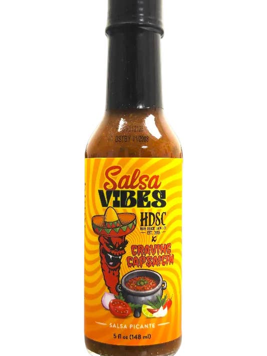 Salsa Vibes for wholesale by High Desert Sauce Co