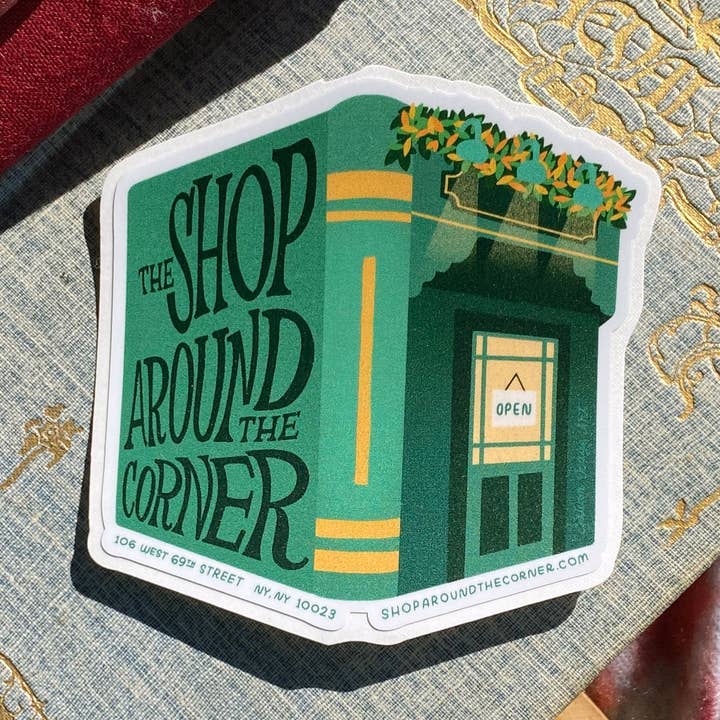 Jillian Kaye Art - Wholesale Sticker - Shop Around The Corner | 3" Vinyl Sticker