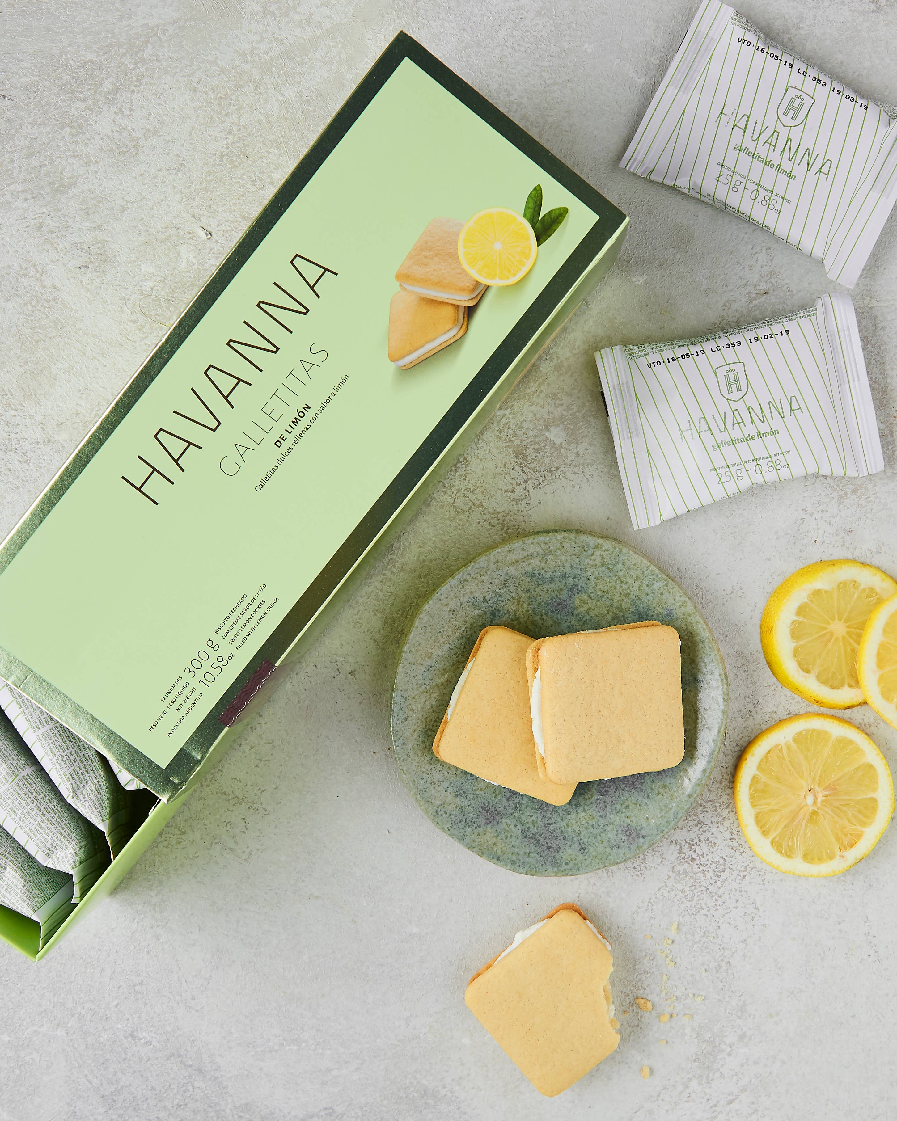 Premium Brand - Wholesale Cookie - Havanna | Lemon Cookies | 12 units | 300 grams4