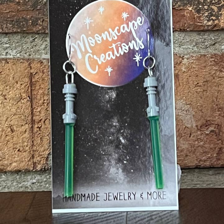 Moonscape Creations - Wholesale Dangle Earrings - "Light Sword" Dangles5