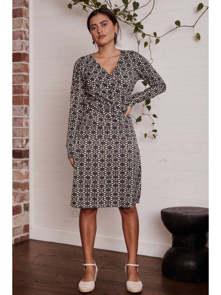 Lexi Dress - Indigo for wholesale on Faire1