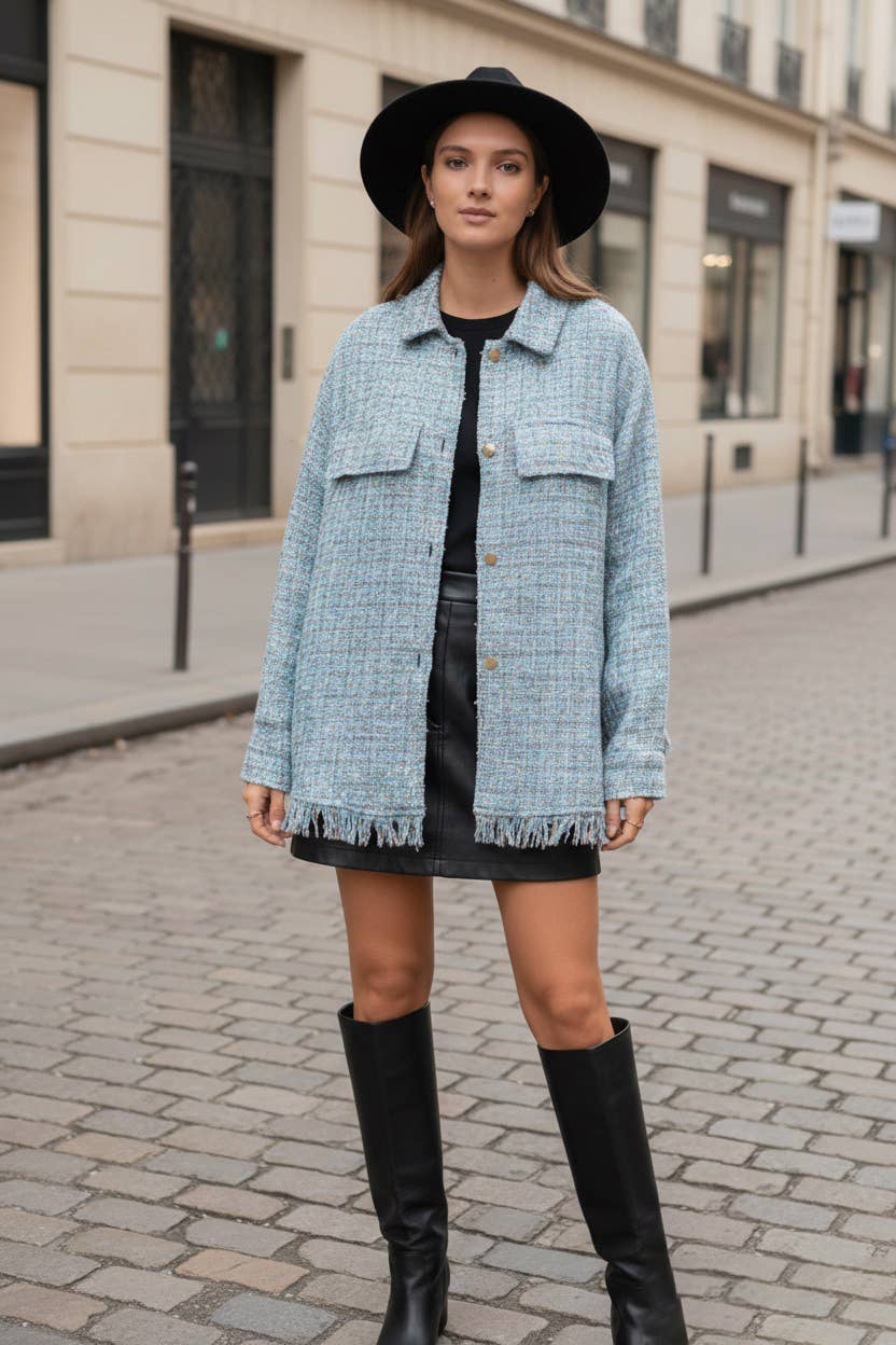 MOOYA - Wholesale Jacket - Women's - Oversized sequined jacket - S192