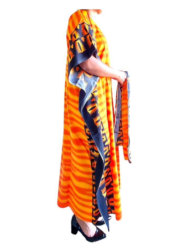 India Batik - Wholesale Kaftan - Women's - IB002 kaftan Dress3