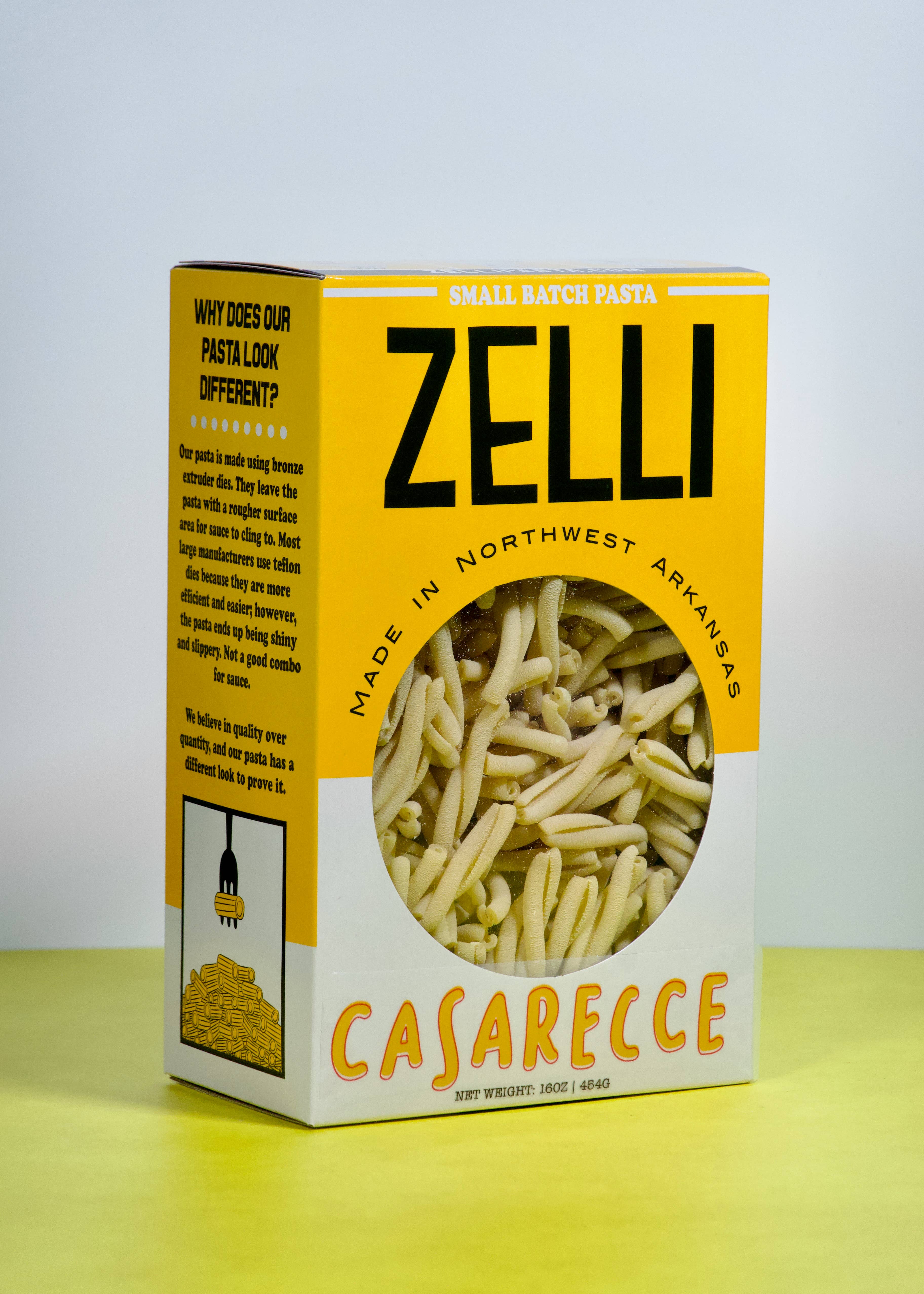 Zelli Pasta – wholesale Pasta – Casarecce1