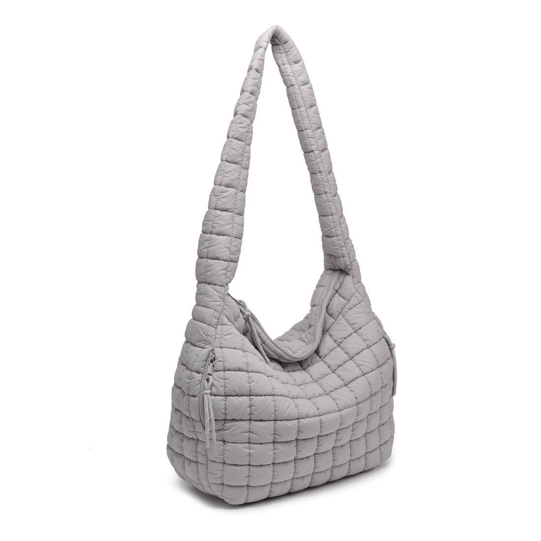 Urban Expressions - Vente Sac porté épaule – femme - Sac hobo matelassé en nylon Leda28