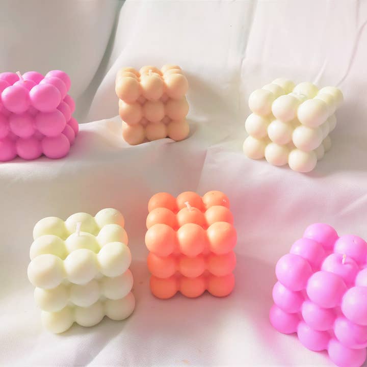 Bubble candle for wholesale by Rupert, Lucas and Jayne
