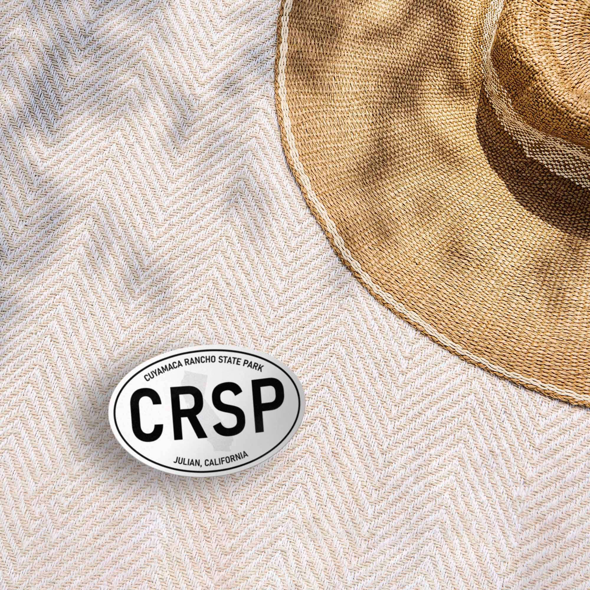 Sentinel Supply - Vendita all'ingrosso Adesivo - Adesivo ovale bianco Cuyamaca Rancho State Park California6