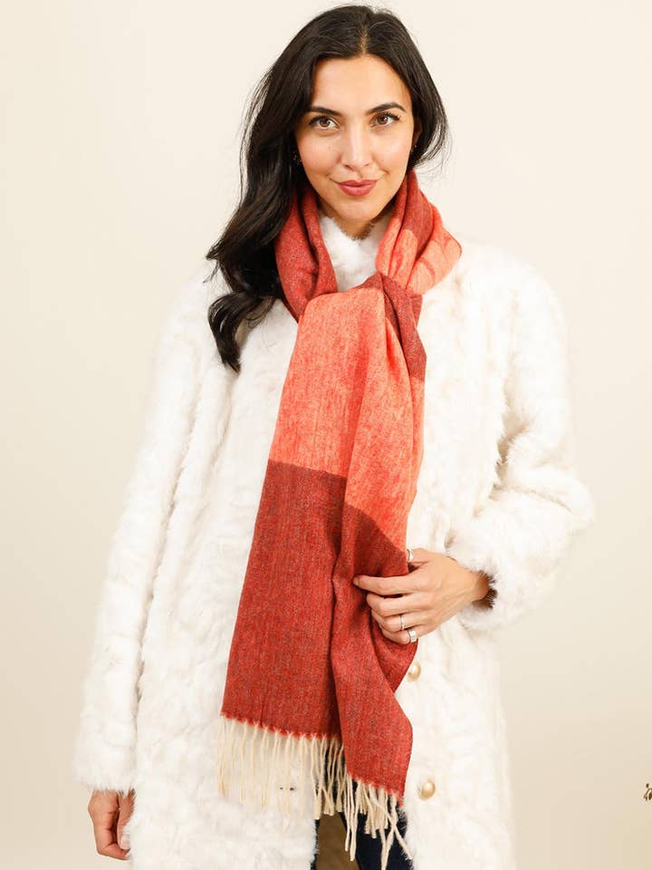 Cachecol Sensation em Cashmere — 72645 por atacado de Hologramme Paris