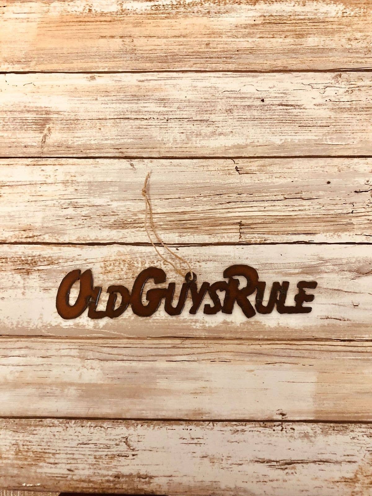 Universal Ironworks USA - Wholesale Ornament - Old Guys Rule Ornament0