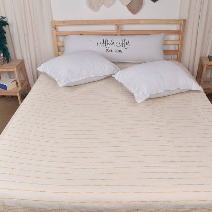 Personligt tæppe, skræddersyede bryllupsgave tæpper for engroshandel hos Organic Turkish Towels