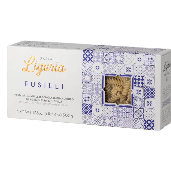Organic Fusilli by Pasta di Liguria for wholesale by Zia Pia