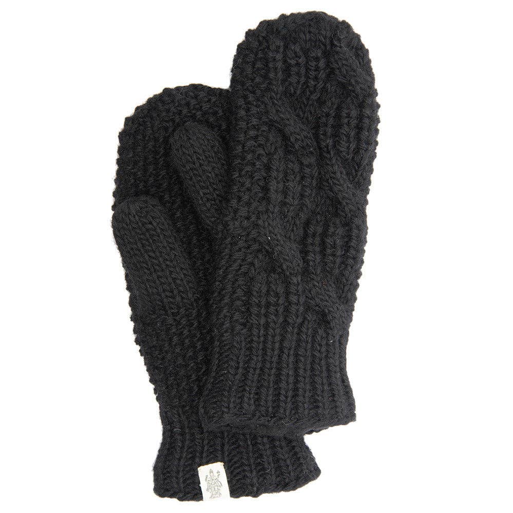 Nirvanna Designs, Inc. – wholesale Mittens – Women's – Side Cable Knit Mittens0