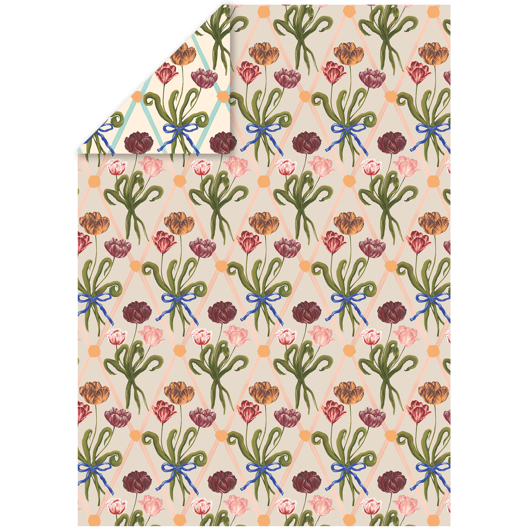 Art Angels - Vente Feuille de papier cadeau - Tulipe de Diamant1