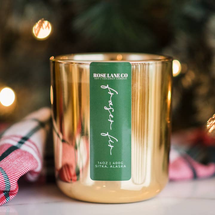 FRASER FIR 14OZ CANDLE for engroshandel hos ROSE LANE CO