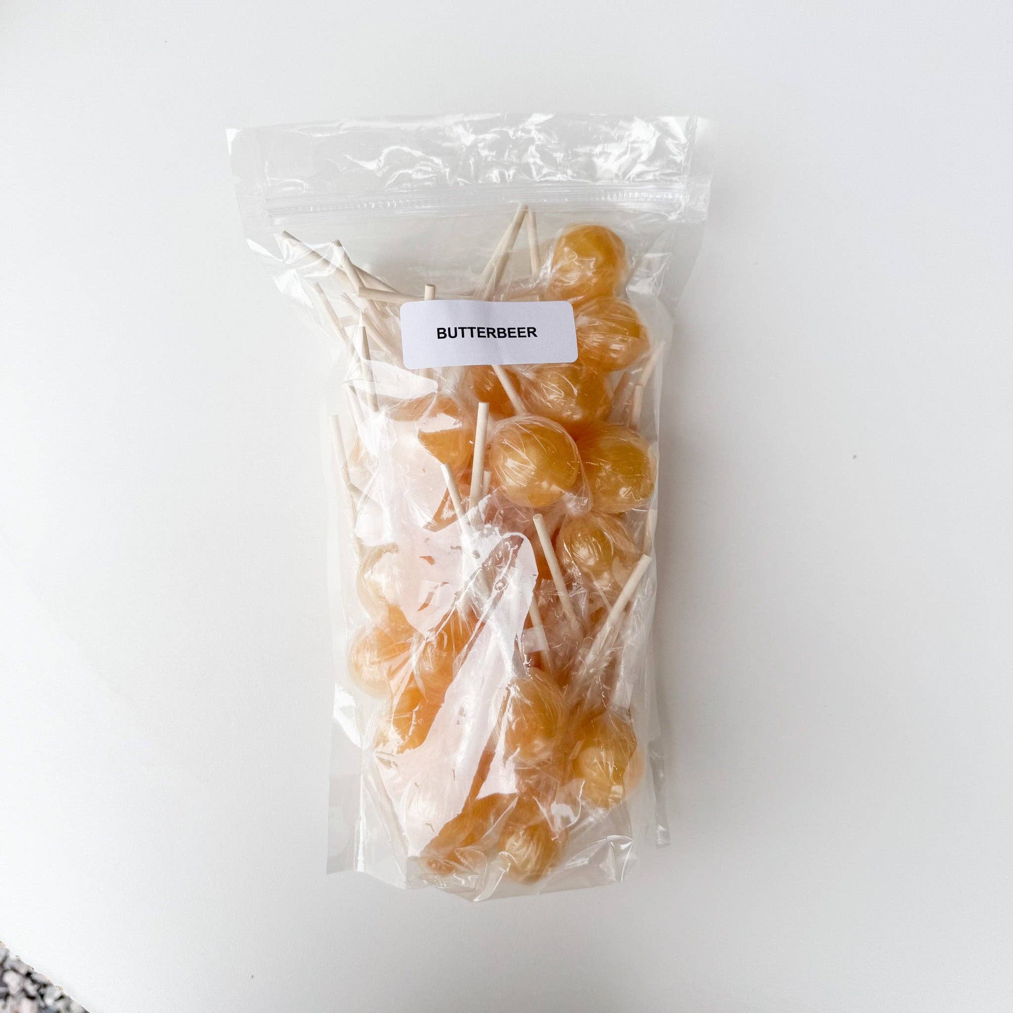 Candy Making Co. – wholesale Lollipop – Large Lollies: Butterbeer Lollipop Candy2