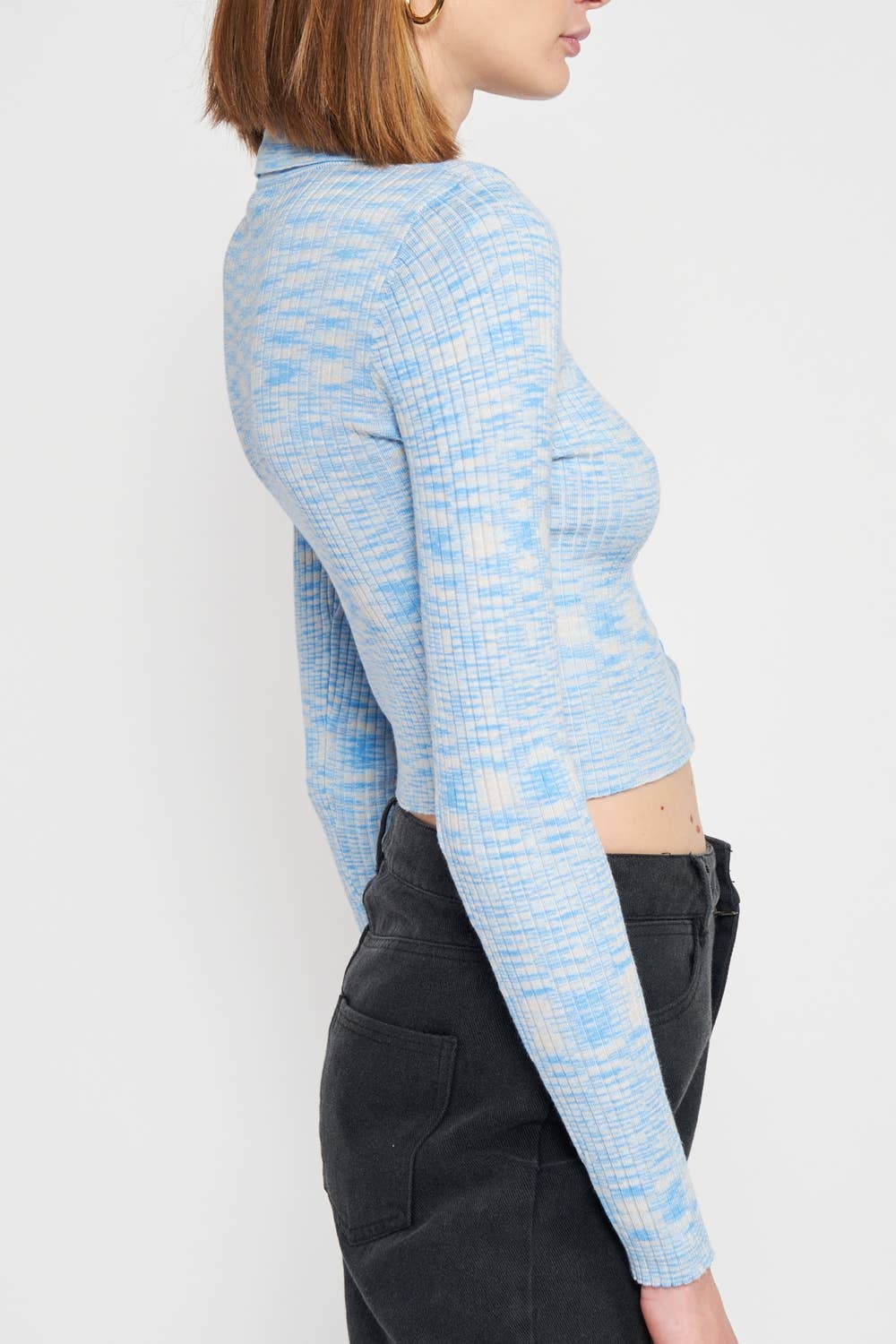 Emory Park – Großhandel Strickjacke – Damen – STRICKJACKE MIT GEMISCHTEM GARN2