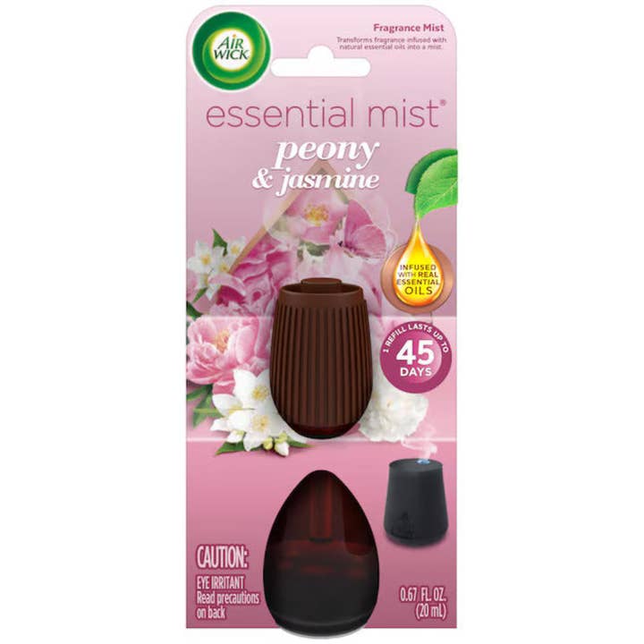 Recharge Air Wick Essential Mist, Pivoine & Jasmin, 0,67 oz pour la vente par First Choice Buying