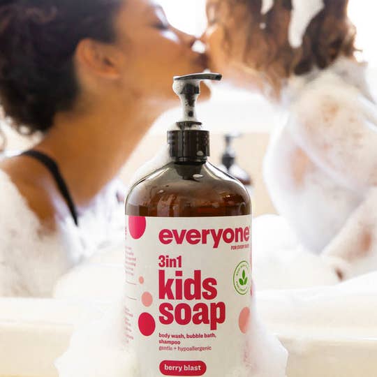 EO + Everyone - Wholesale 2-in-1 Shampoo & Body Wash - Baby - Berry Blast Kids 3in1 Soap