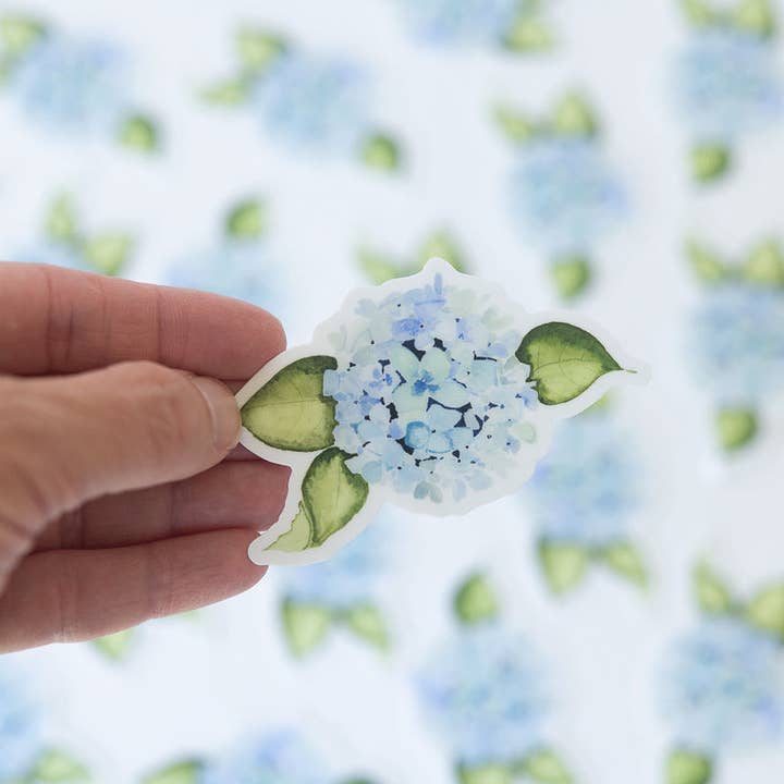 Finding Silver Pennies – Engroshandel Klistermærke – Hydrangea Sticker2