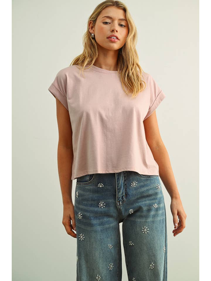 MIOU MUSE - Venta al por mayor Blusa - Mujer - Blusa de manga con puño y cuello redondo24
