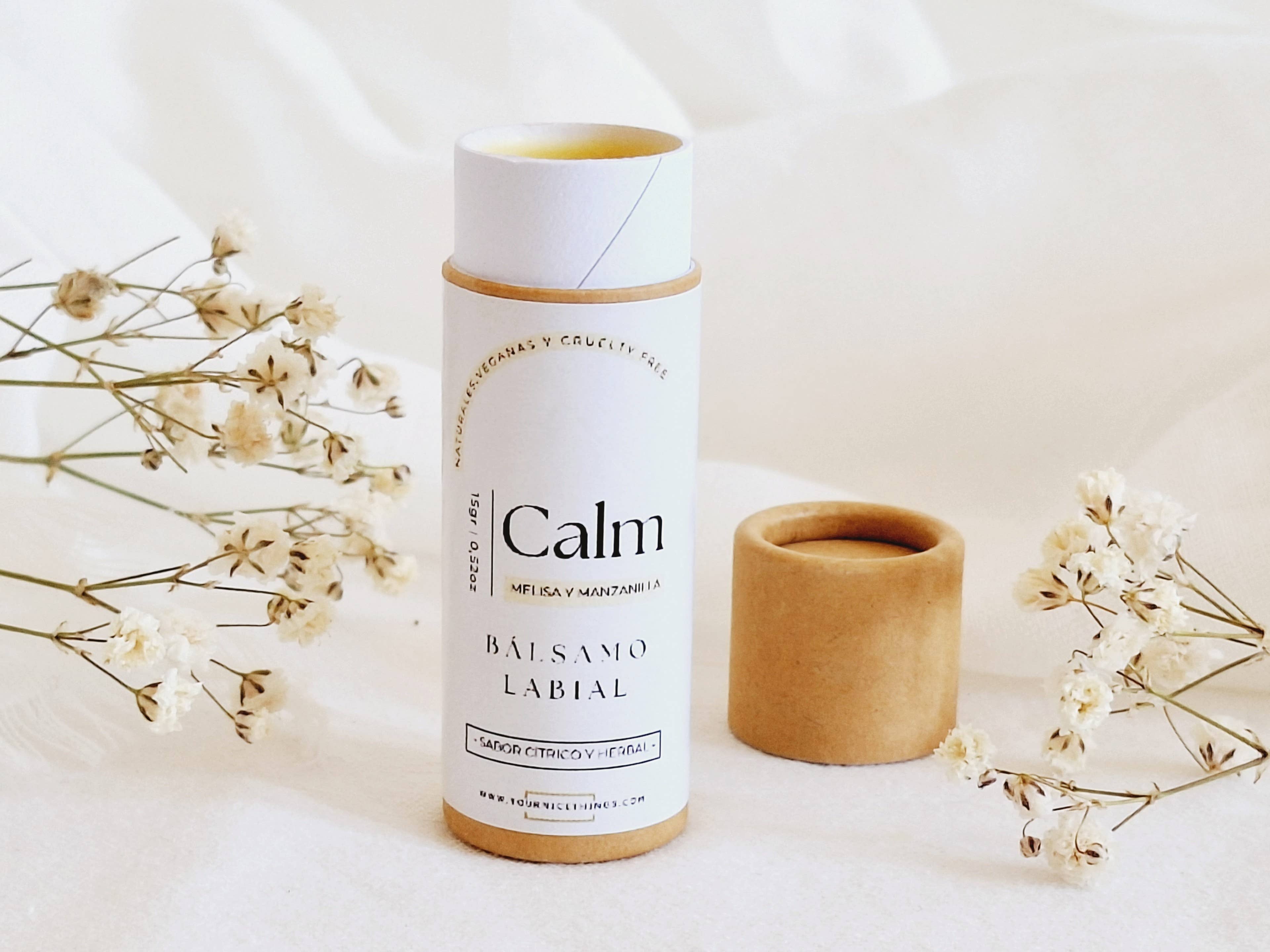 YourNiceThings - Wholesale Lip Balm - Calm Lip Balm (chamomile and lemon balm) 15g2