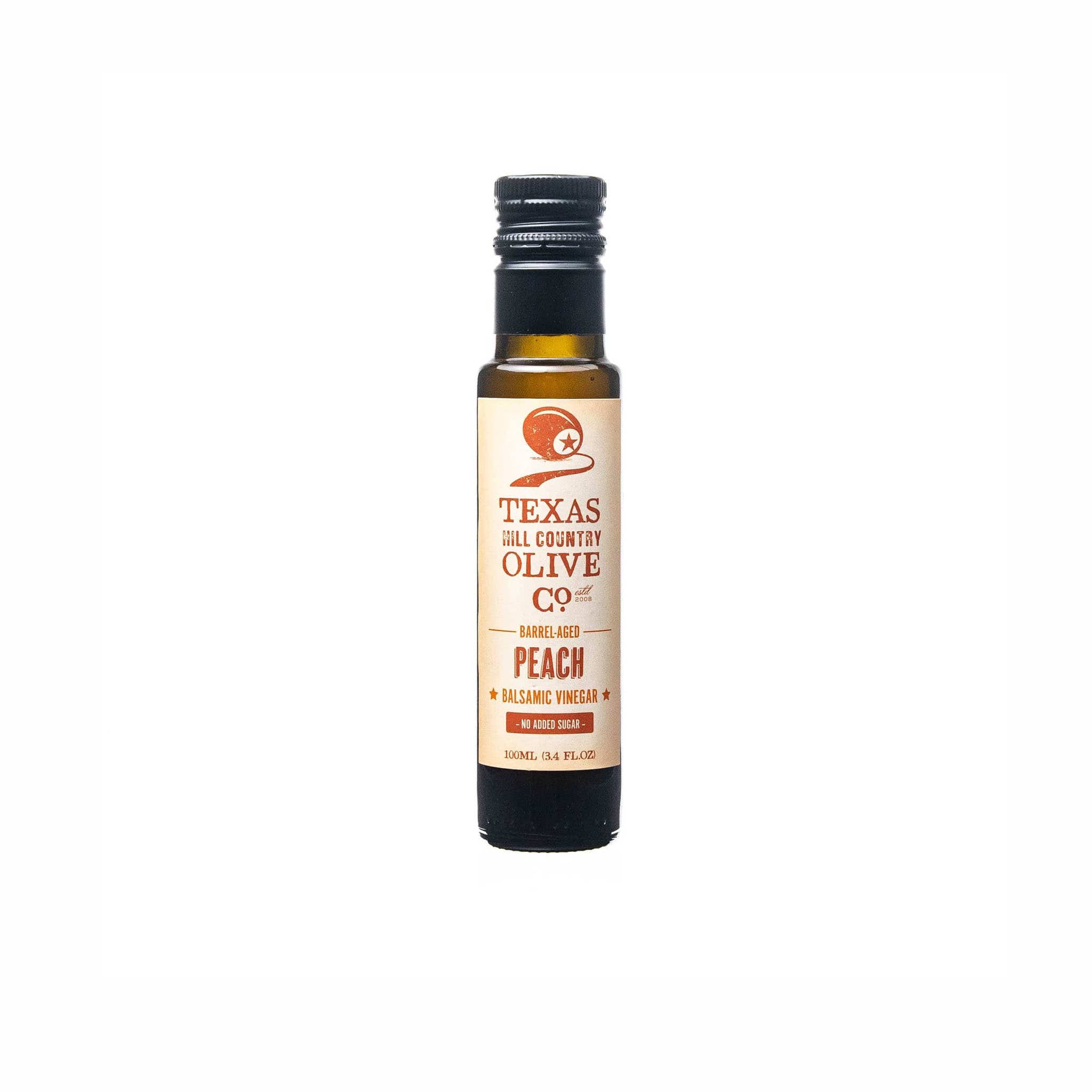 Texas Hill Country Olive Co. - Wholesale Vinegar - Peach Balsamic Vinegar - 100ml.