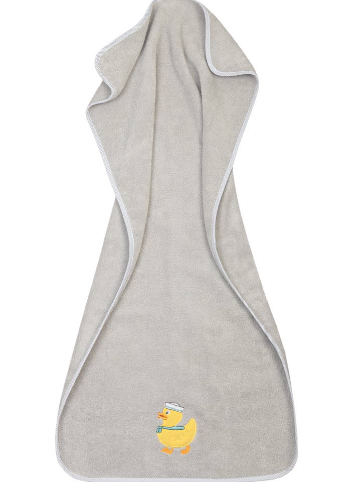 Handtuch Ente, hellgrau, 50 x 100 cm für den Großhandel von Smithy by Dagmar Nelk