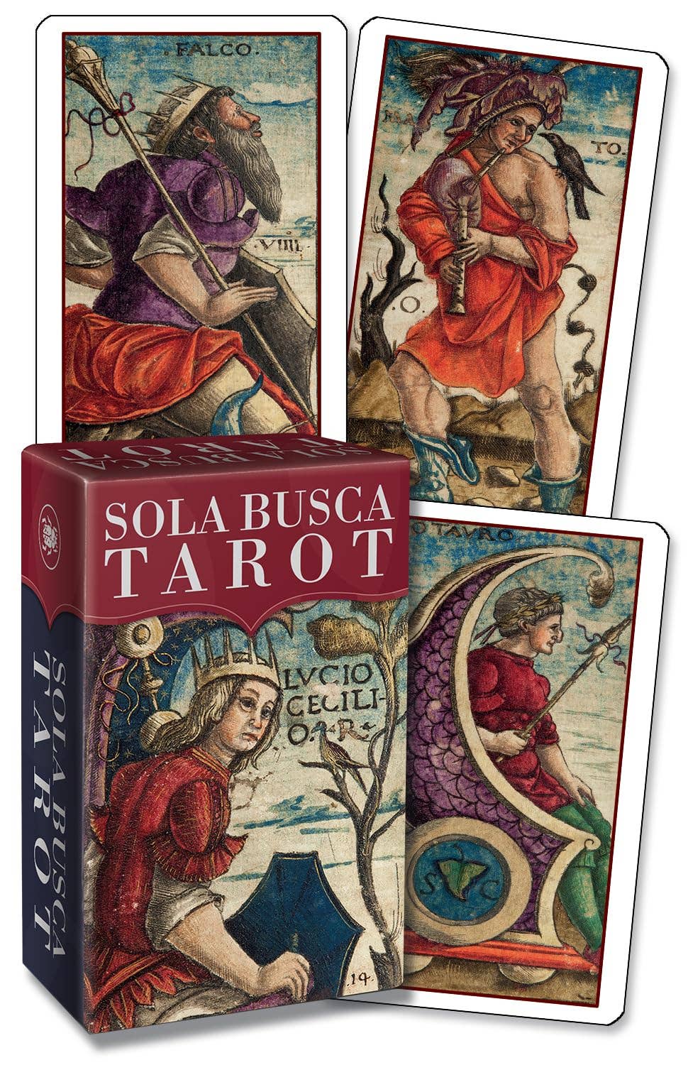 Cardshouse - Vendita all'ingrosso Tarocchi - Tarocchi Sola Busca Mini Carte tascabili Lo Scarabeo11