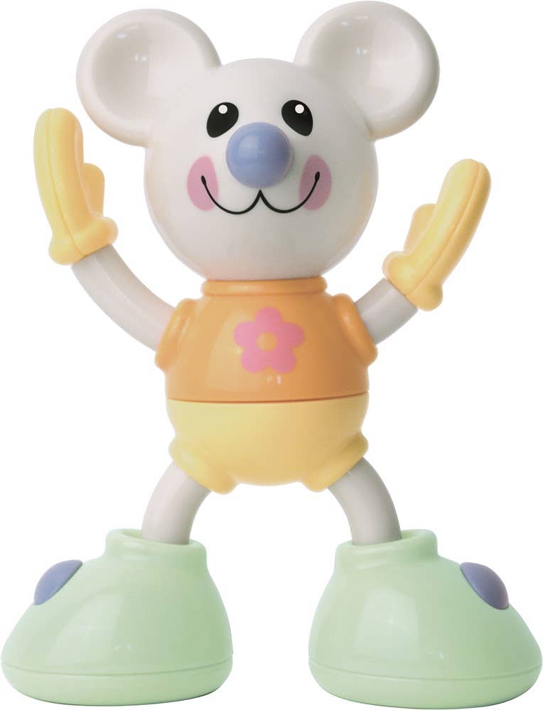 TOLO BIO - Wholesale Classic Toy - Kids - Tolo Baby Clip on Friends Mouse - Pastel Color0