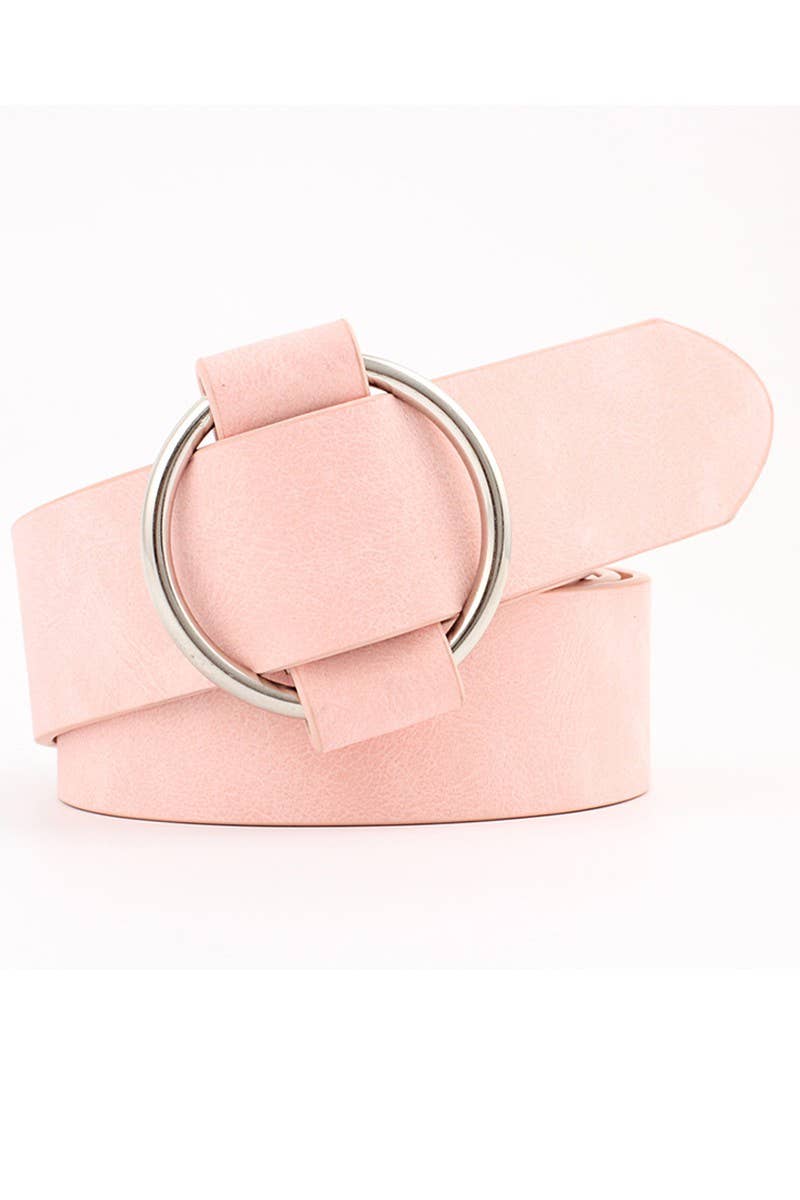 Lily Clothing - Vente Ceinture – femme - CEINTURE À BOUCLE TENDANCE EN SIMILICUIR BASIQUE_CWABE0080