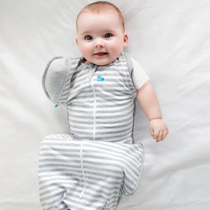 SWADDLE UP™ Transition Bag - Cotton 1.0 TOG - Grey for wholesale by Love to Dream