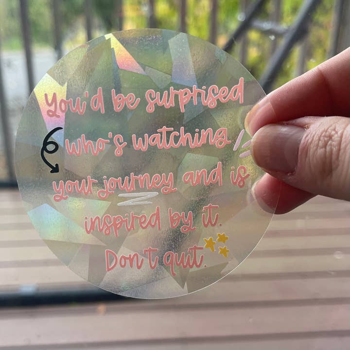 You'd Be Surprised - Rainbow-Making Sun Catchers for wholesale by Just Be Kind Co.