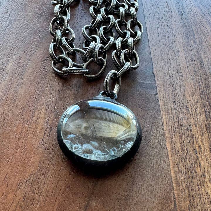 Loulu Designs - Wholesale Link & Chain Necklace - Clarity Stone Necklace4