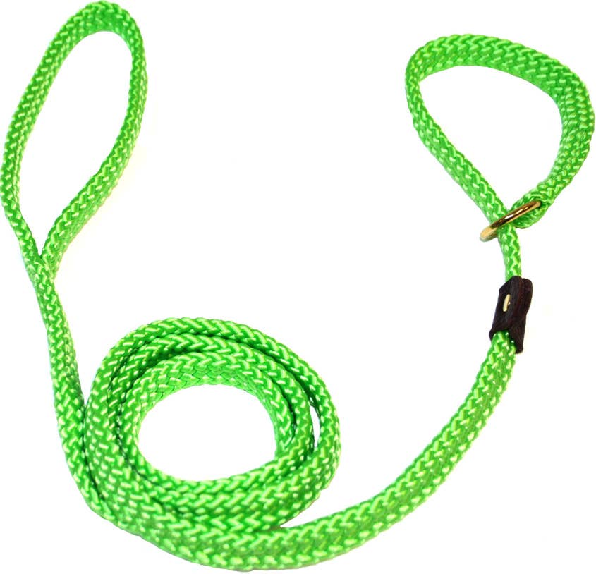 Lone Wolf Pets - Wholesale Pet Leash - Dog - 5/8 Flat Braid Slip Leads3