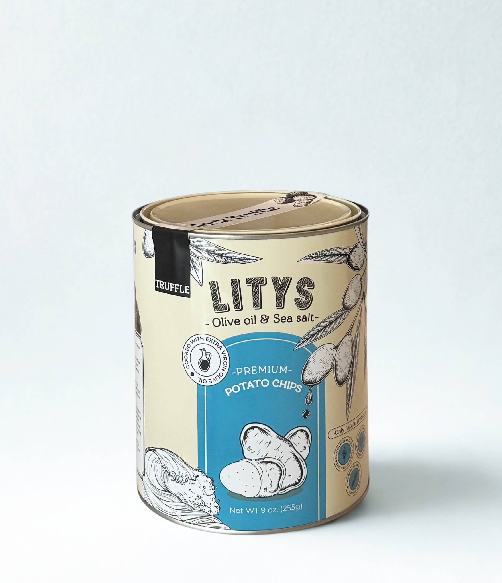 Litys Chips - Wholesale Chips - 9OZ Black Truffle