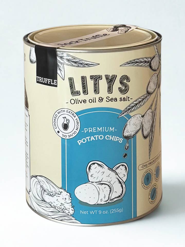 9OZ Black Truffle for wholesale by Litys Chips