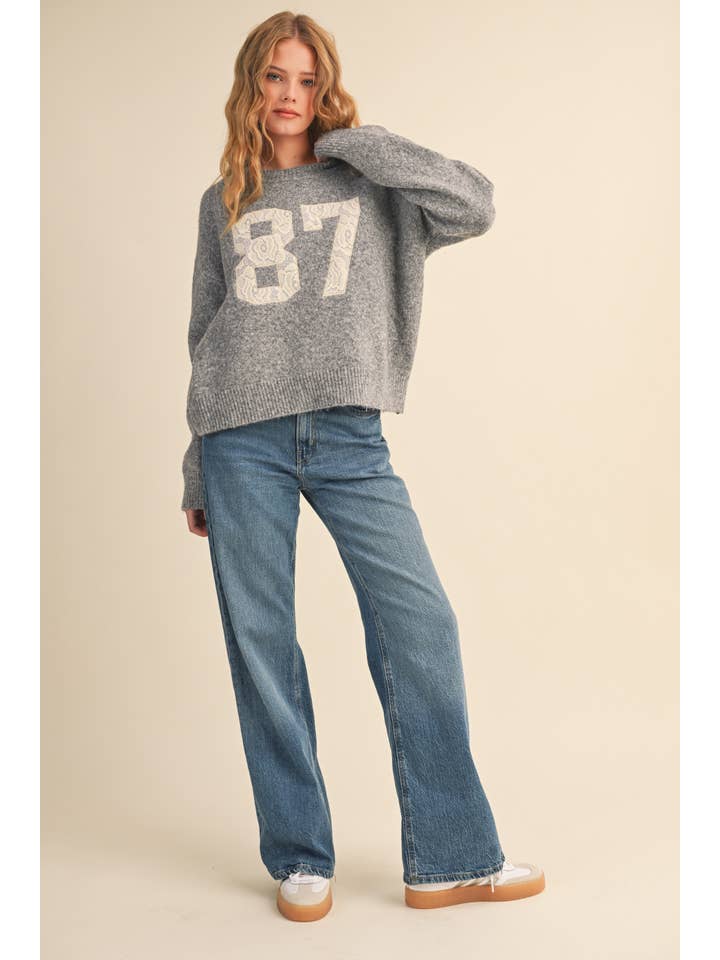 Klesis - Vente Pull en maille – femme - IT4429 87 HAUT EN MAILLE AVEC CONTRASTE DE DENTELLE17