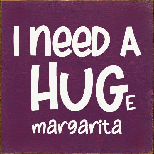 SAWDUST CITY - Vente Pancarte - J'ai besoin d'un câlin (e margarita) - Panneau en bois3