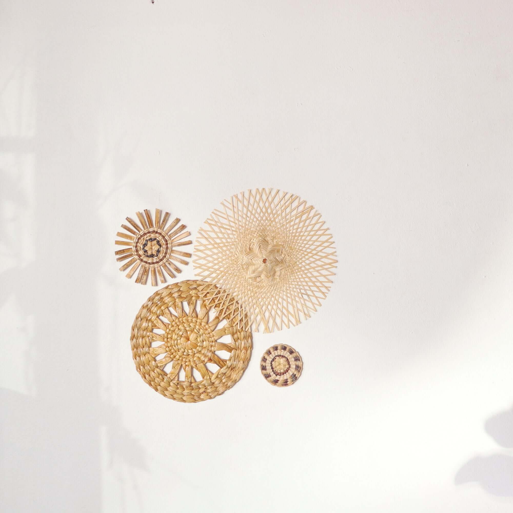 Thaihomeshop - Wholesale Wall Accent - SUK SOM - Wall Hanging Décor (Set of 4)2