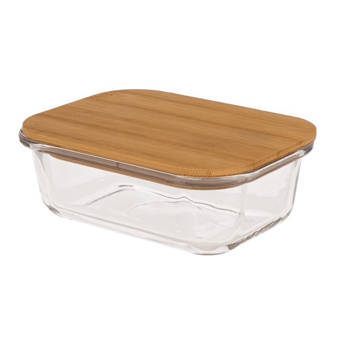 Out of the blue KG - Wholesale Food Storage Container - Glass storage box, for 360  ml, ca.15 x 11 cm,2